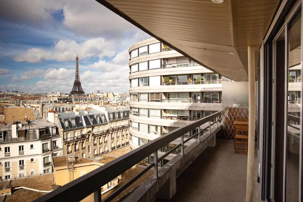 Vue Tour Eiffel Apartamento